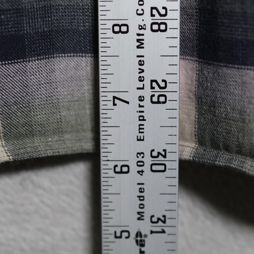 Overland Shirt Mens 2XL Green Plaid Flannel Outdoor Gorpcore Long Sleeve Casual - Picture 6 of 9
